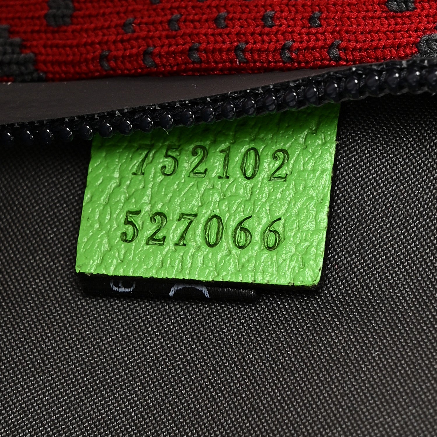 Gucci Jersey GG Monogram All Over Sporty Belt Bag Green Grey Multicolor 7 of 11