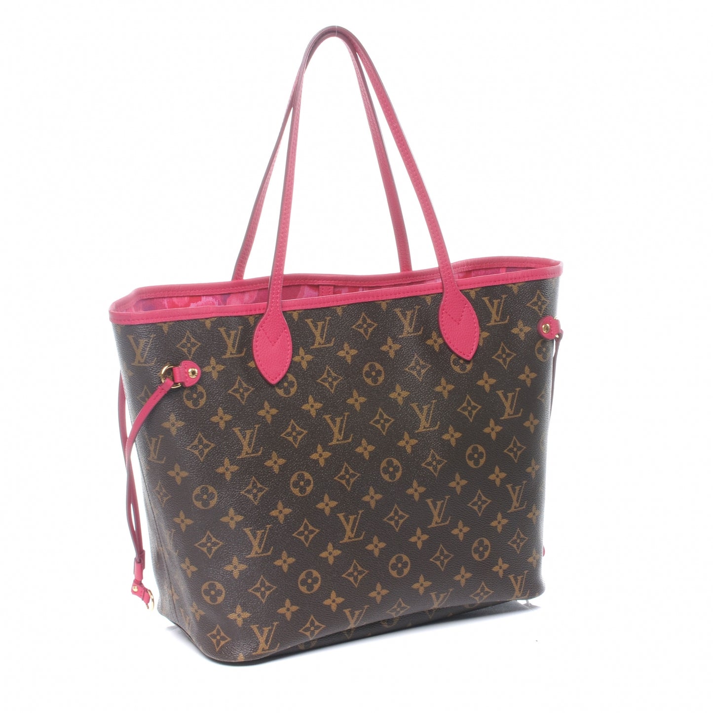 Monogram Articles de Voyage Ikat Neverfull MM Rose Indien