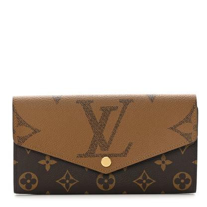 Louis Vuitton LOUIS VUITTON Reverse Monogram Giant Sarah Wallet 1 of 7