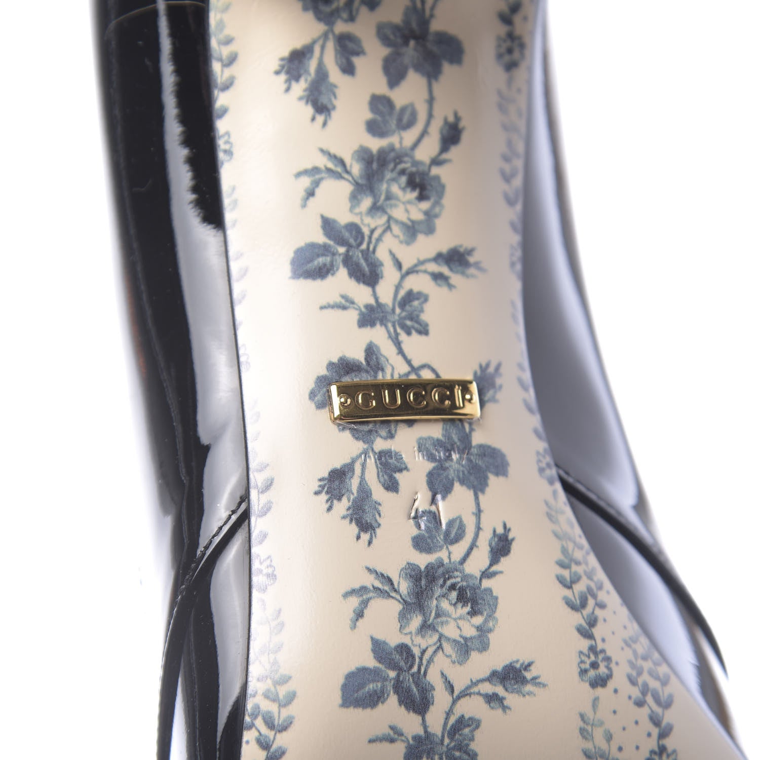 Gucci Vernice GG Victoire 55mm Loafer Pumps 41 Black 8 of 8