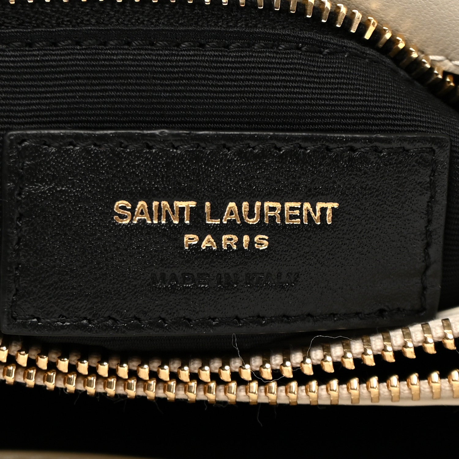 Saint Laurent Calfskin Y Quilted Monogram Medium Loulou Chain Satchel Crema Soft 7 of 13