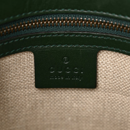 Gucci Calfskin Medium Lady Web Shoulder Bag Green 6 of 14