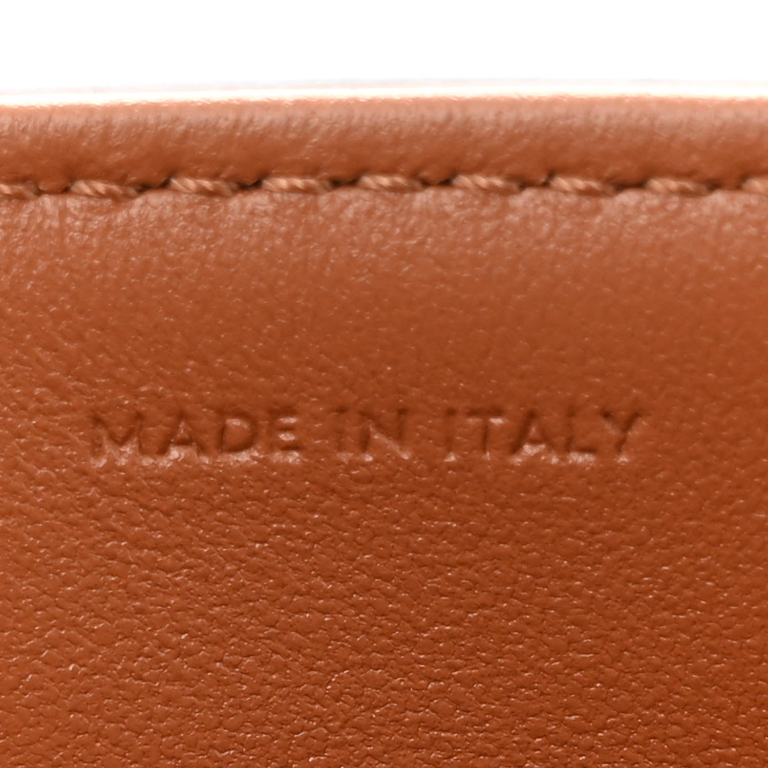 Celine Canvas Calfskin Triomphe Medium Triomphe Bag Natural Tan 8 of 13
