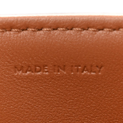 Celine Canvas Calfskin Triomphe Medium Triomphe Bag Natural Tan 8 of 13