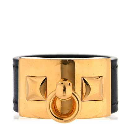 Hermes Box Collier De Chien CDC Ring L Black 1 of 4