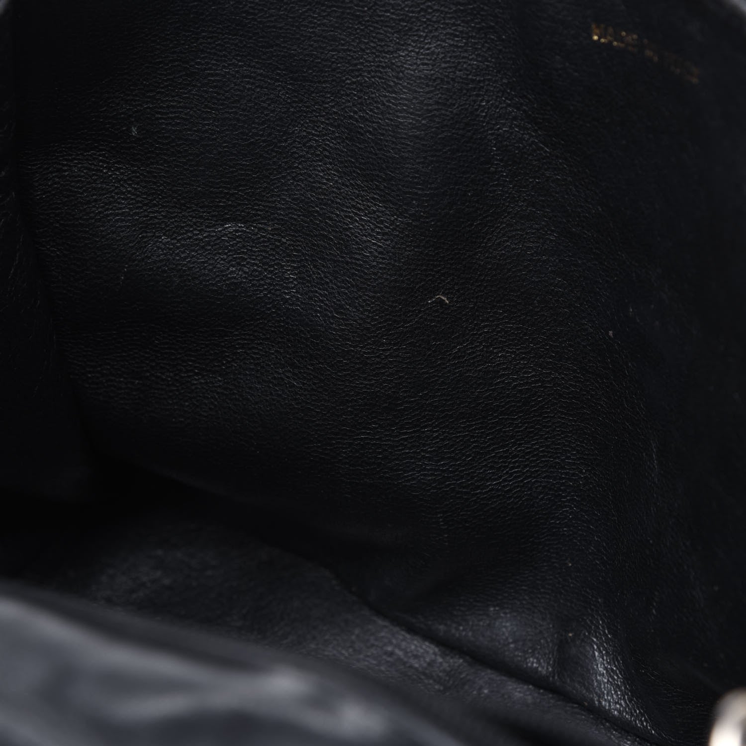 Chanel Lambskin Quilted Small Tassel Single Flap Black 12 of 25