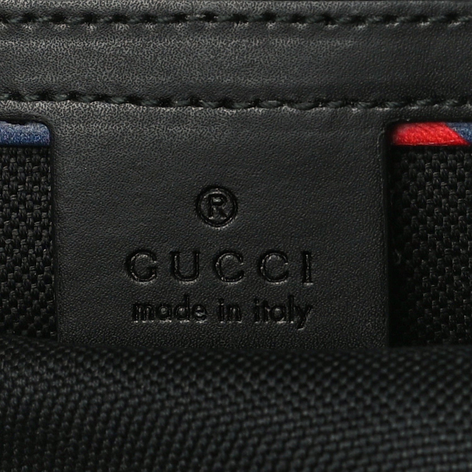 Gucci GG Supreme Monogram Night Courrier Flat Messenger Bag Black Multicolor 6 of 11