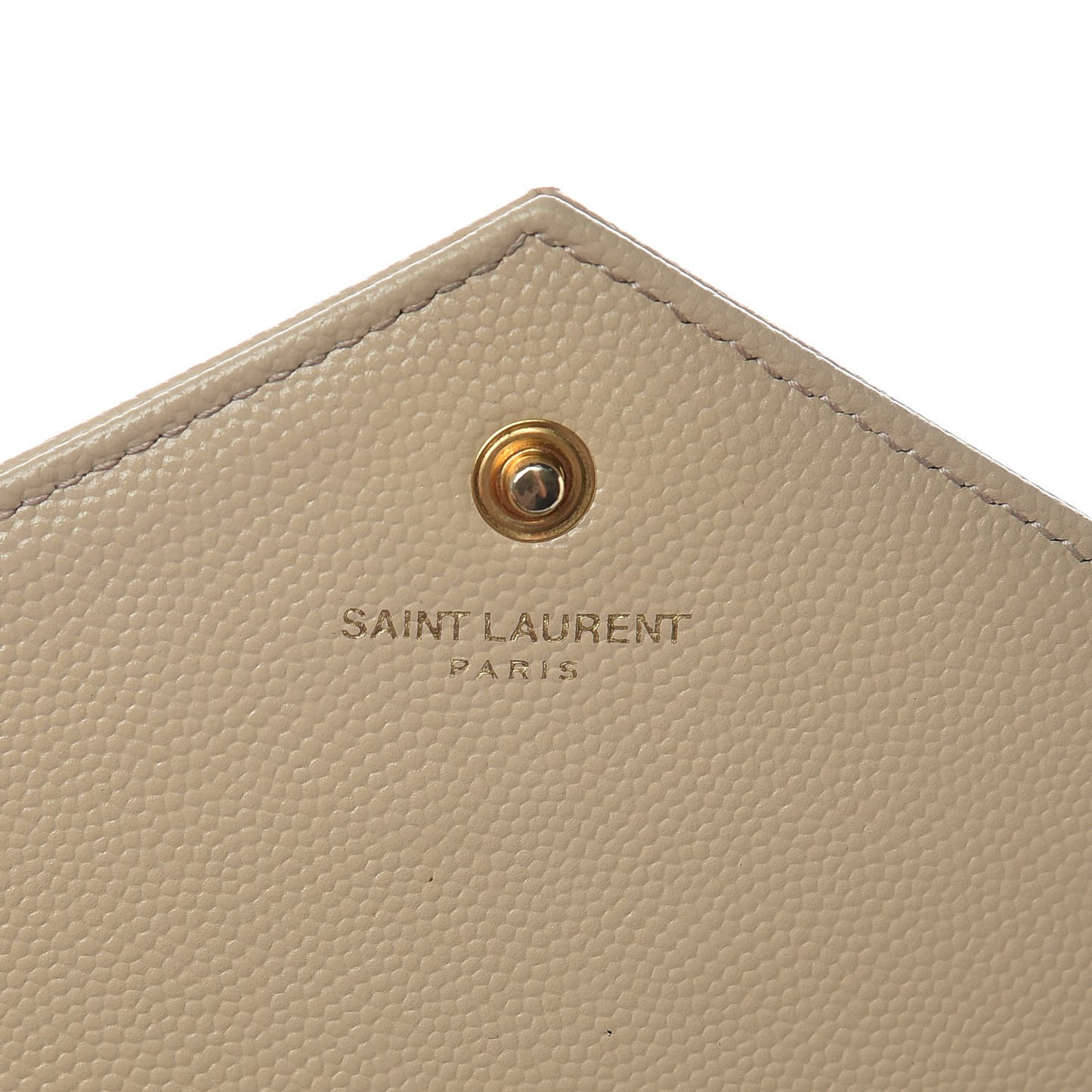 Grain De Poudre Matelasse Chevron Monogram Chain Wallet Nude Powder