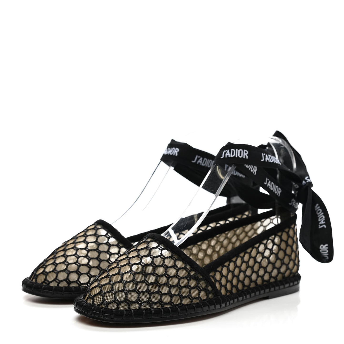Suede Resille Nicely-D Ballet Flat 35 Black