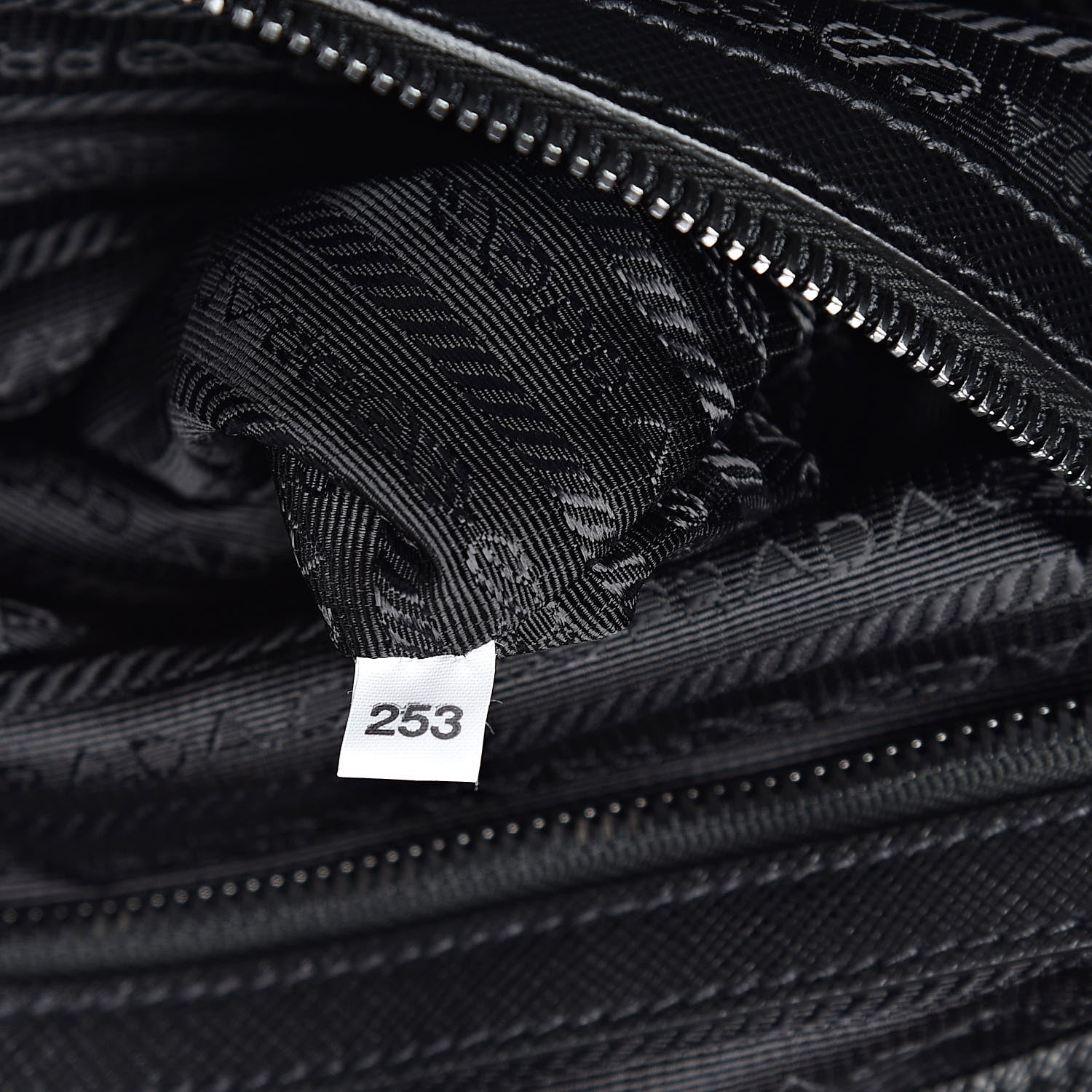 Prada Tessuto Nylon Vela Shopping Tote Black 7 of 9