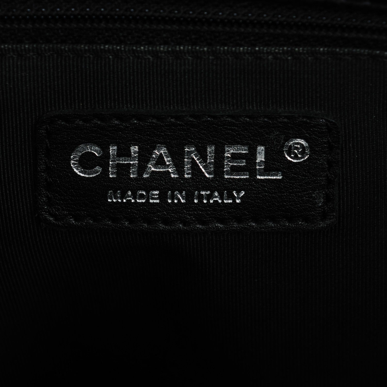 Chanel Caviar Quilted Grand Shopping Tote GST Black 6 of 9