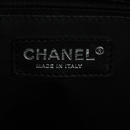 Chanel Caviar Quilted Grand Shopping Tote GST Black 6 of 9