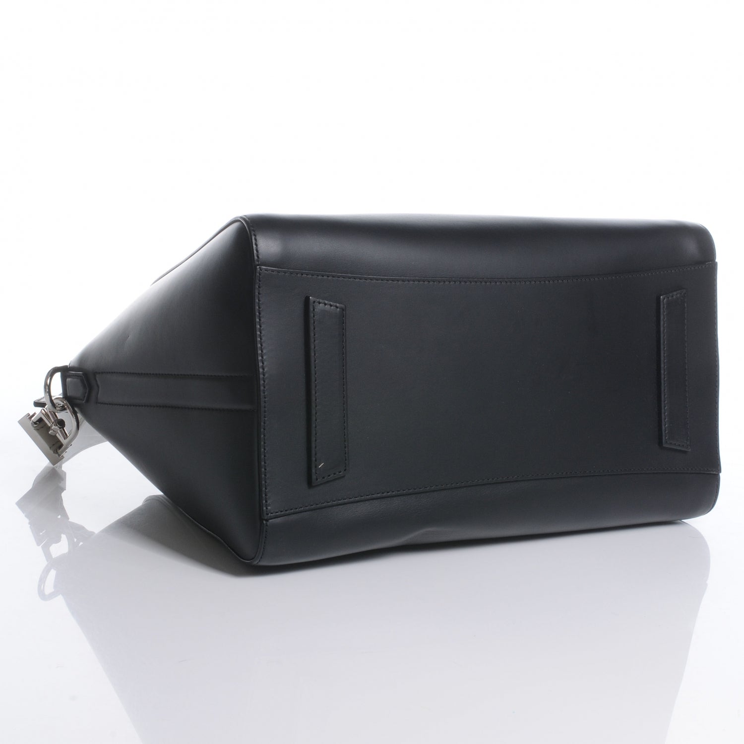 Givenchy Smooth Calfskin Medium Bi-Color Antigona Black Green 4 of 9