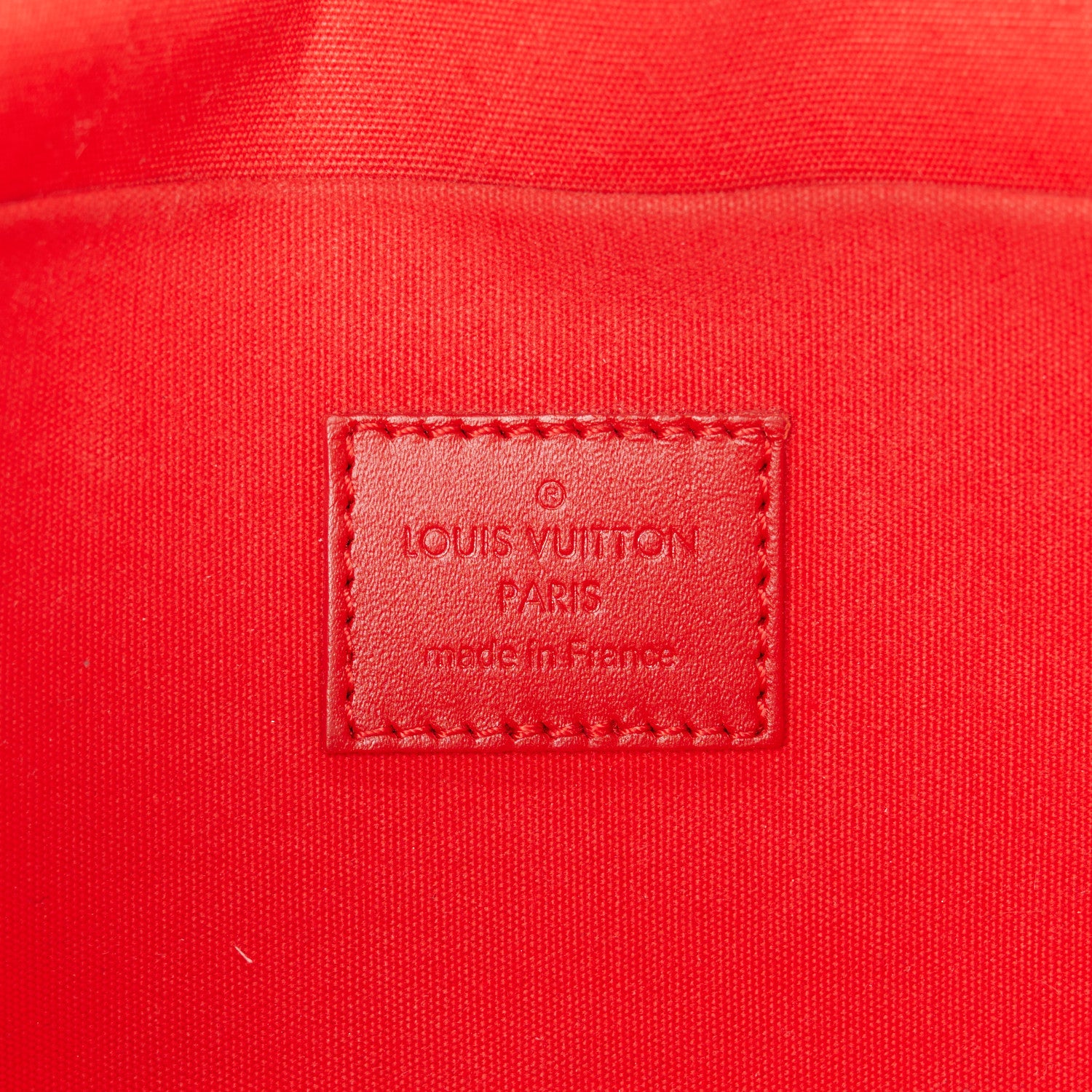 Louis Vuitton Vernis Felicie Pochette Chain Wallet Cherry 7 of 15