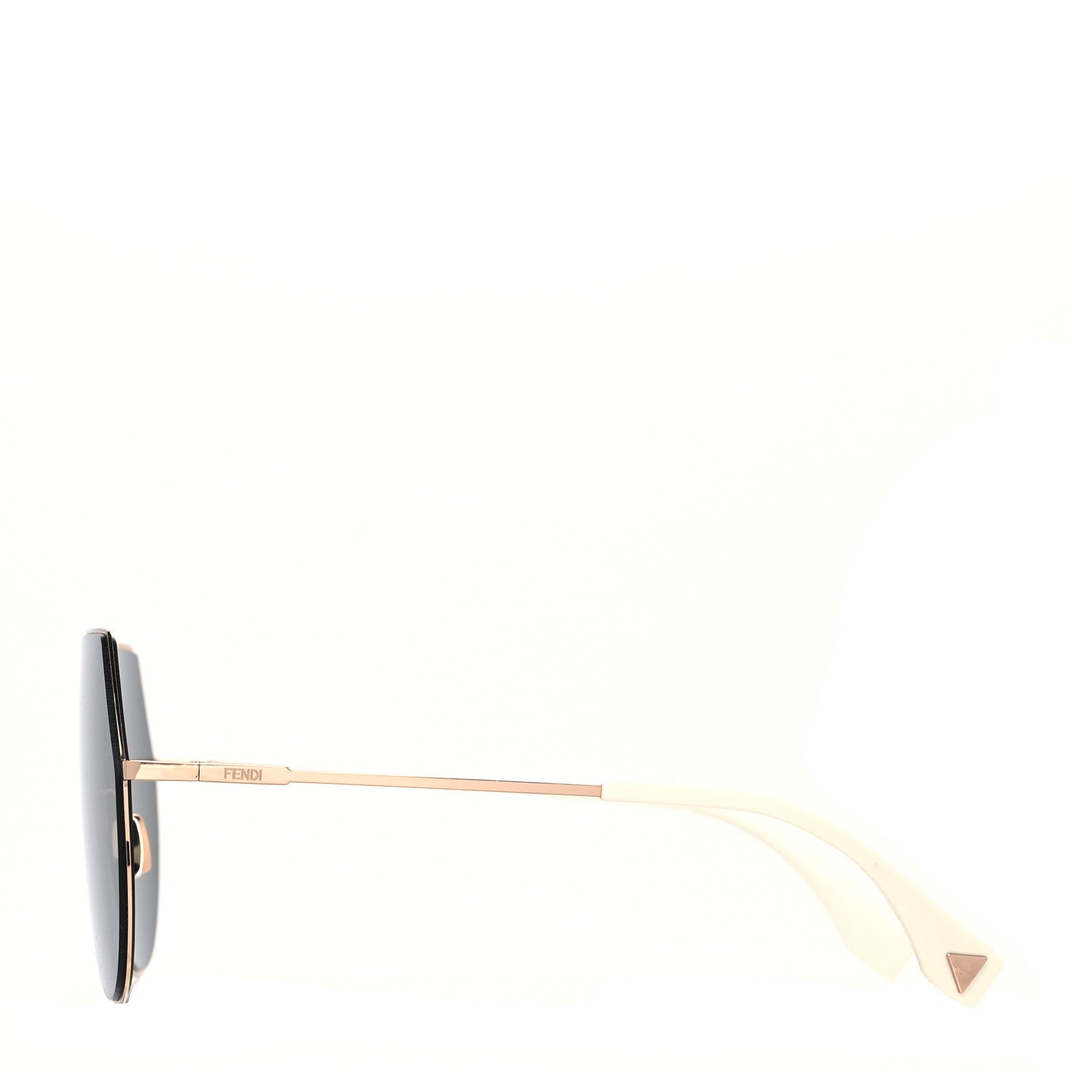 Fendi Metal Mirrored Eyeline Sunglasses FF 0193/S Black Rose Gold 3 of 7