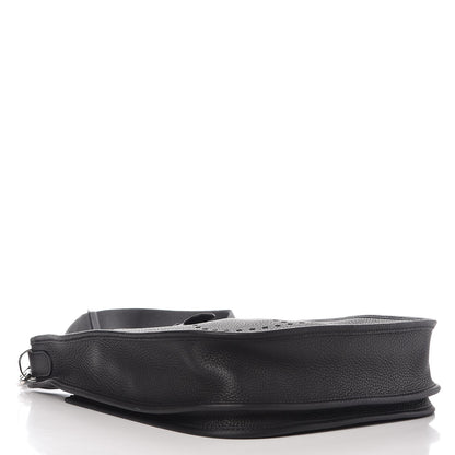 Hermes Taurillon Clemence Evelyne III PM Black 4 of 9