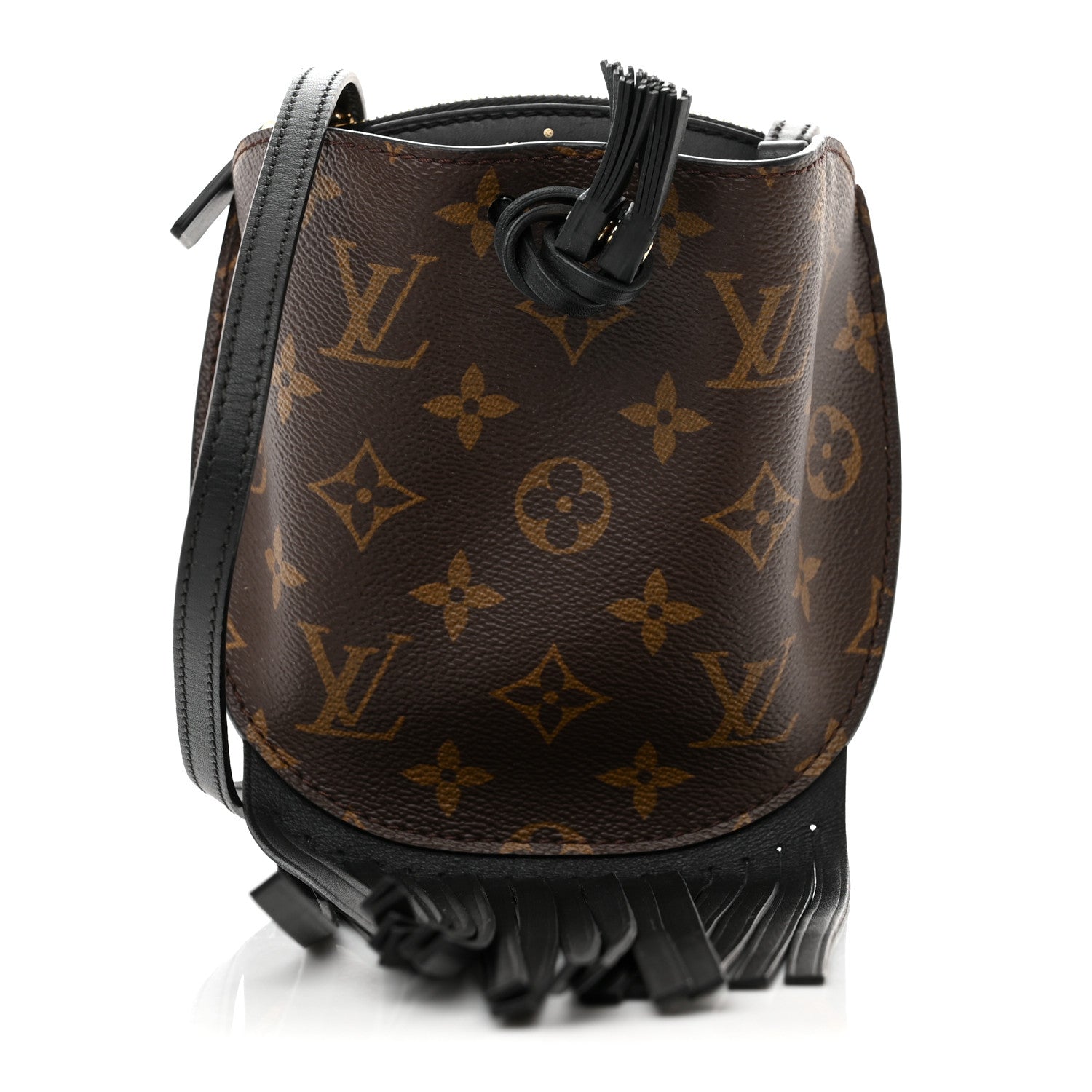 Louis Vuitton Monogram Fringed Mini Noe 1 of 9