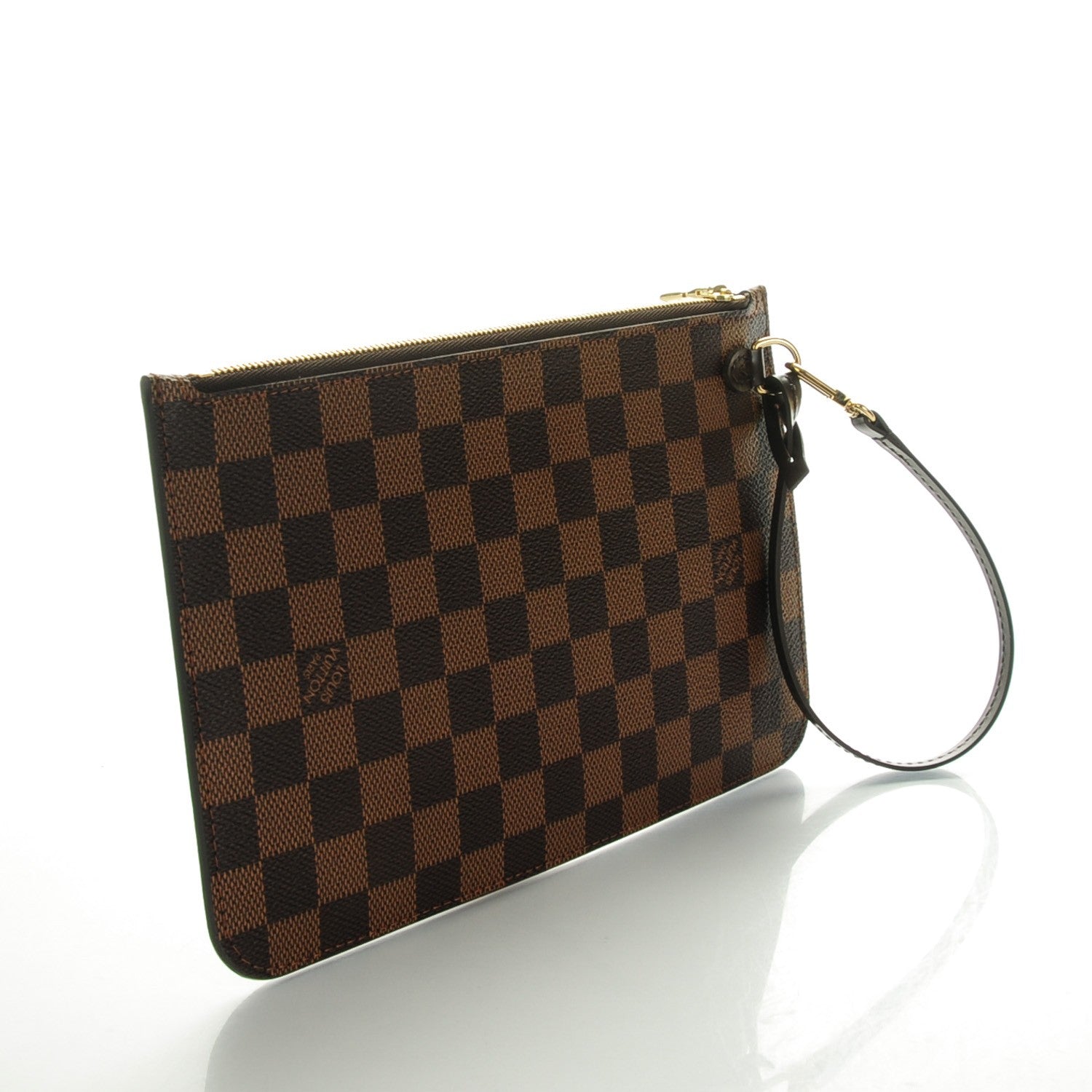 Louis Vuitton Damier Ebene Neverfull MM GM Pochette 3 of 8