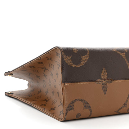 Louis Vuitton Reverse Monogram Giant Onthego MM 9 of 10