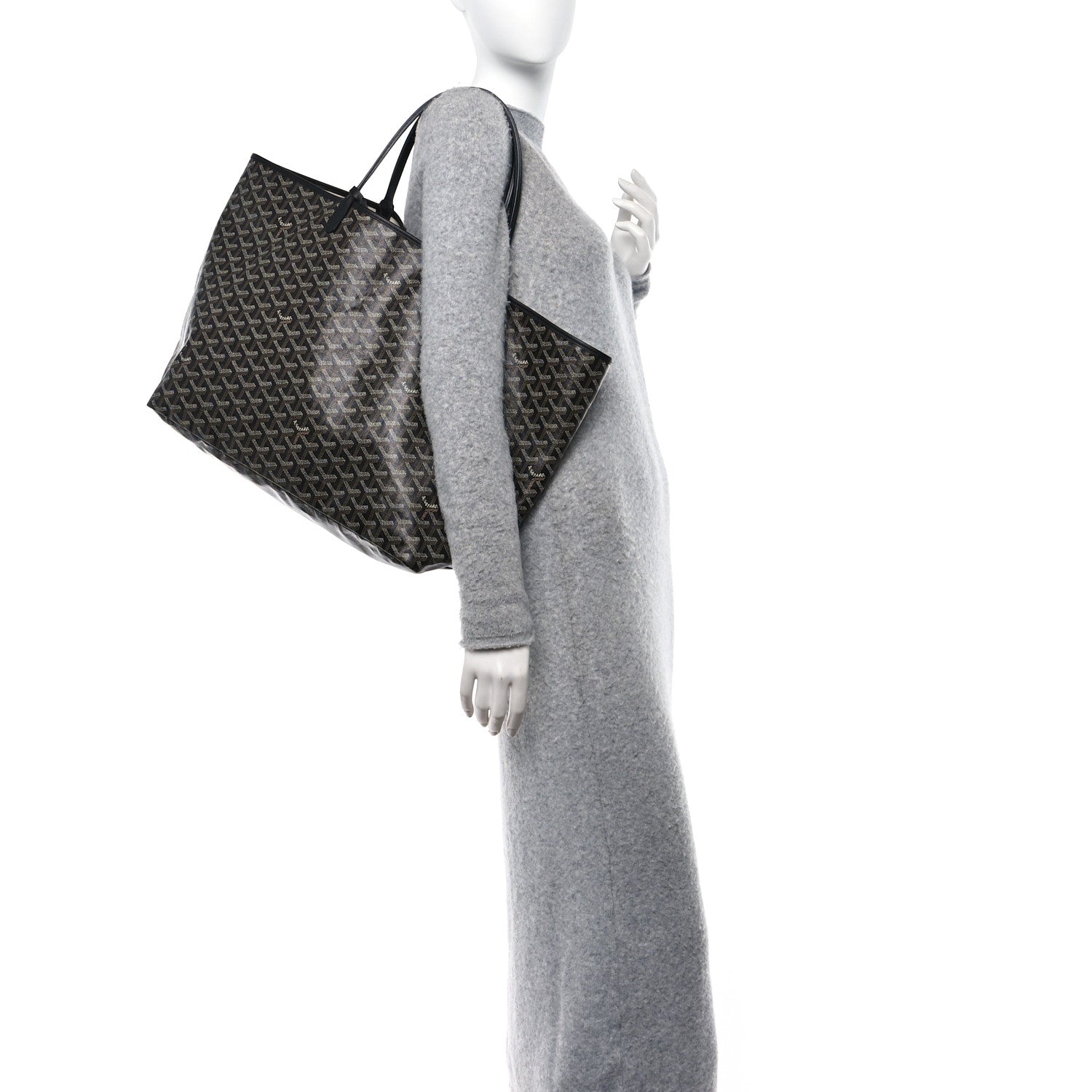 Goyard Goyardine Saint Louis GM Black 2 of 12