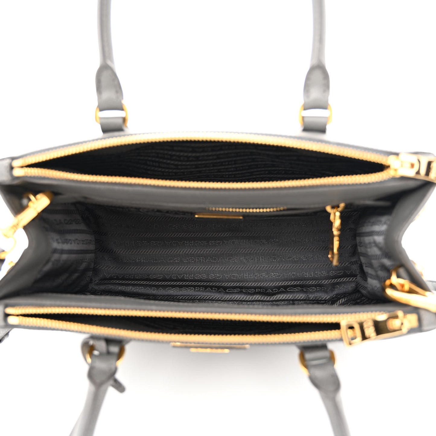 Saffiano Medium Galleria Double Zip Tote