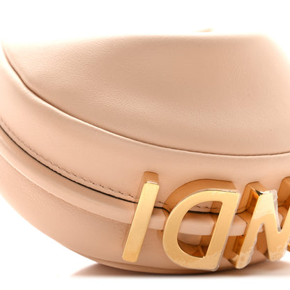 Fendi Vitello Grace Matte Nano Fendigraphy Hobo Charm Light Rose 9 of 10