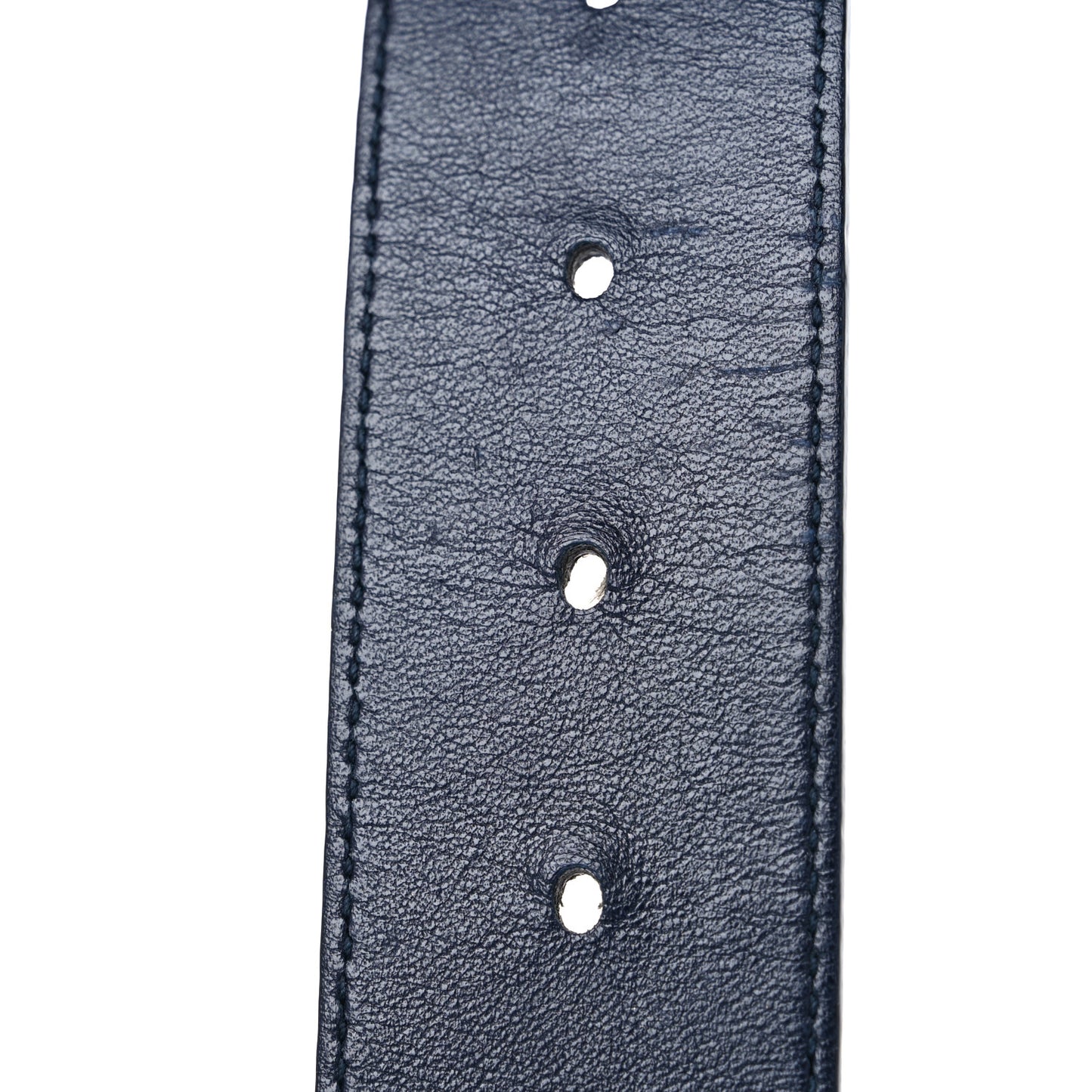 GG Supreme Monogram Blooms Interlocking G Belt Beige Blue Navy