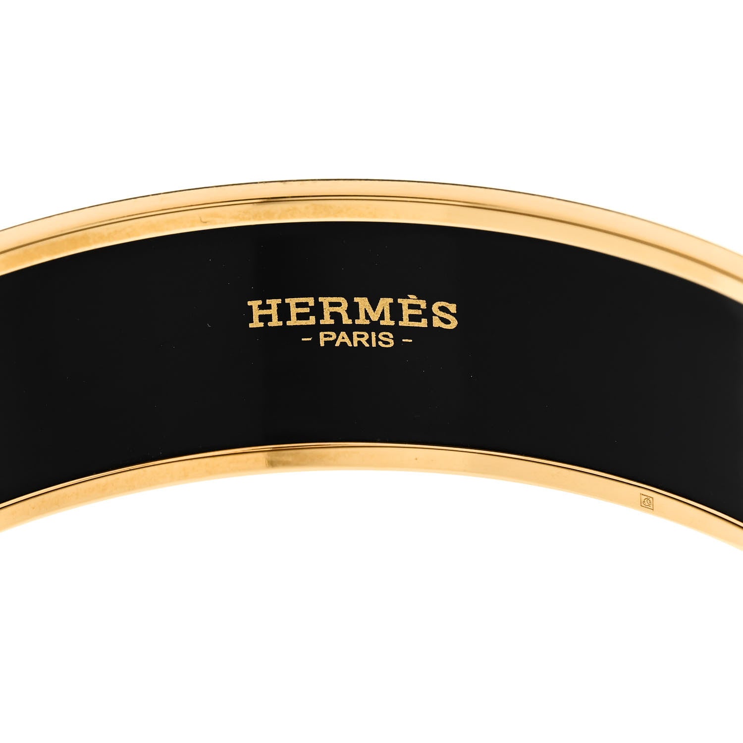 Hermes Enamel Printed Wide Concours D'Etriers Bracelet 70 4 of 6