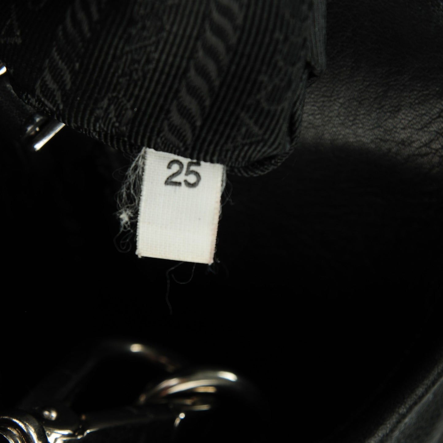 Soft Calf Pleated Shopping Tote Nero Black
