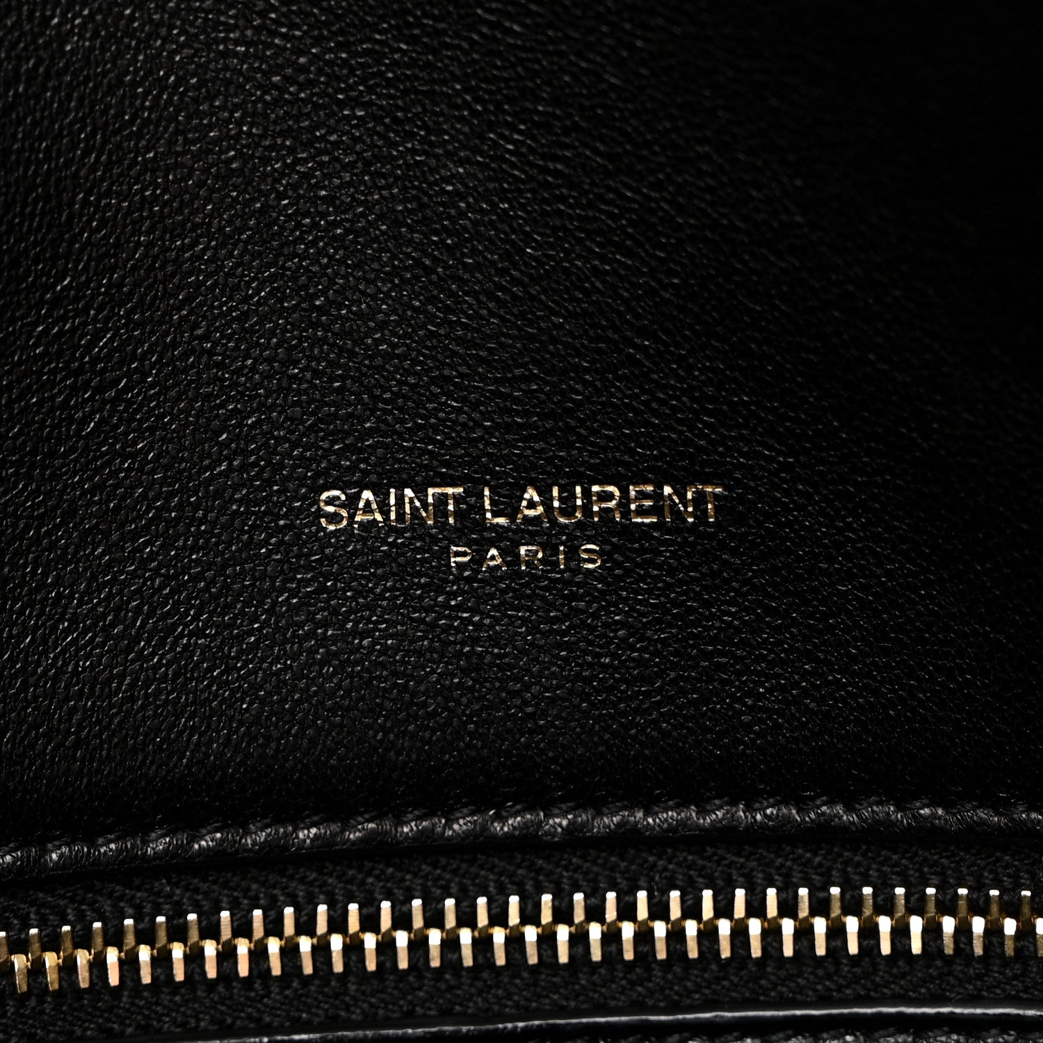Saint Laurent Lambskin Quilted Sade Puffer Envelope Clutch Black 6 of 10