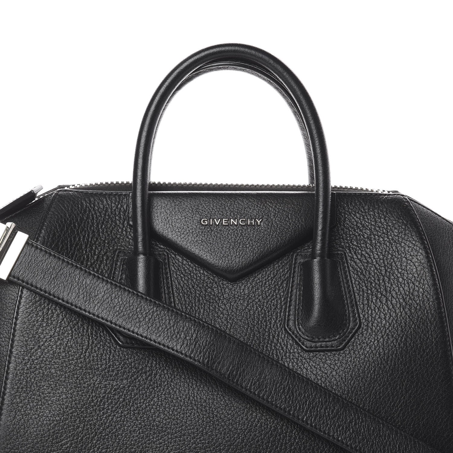 Givenchy Sugar Goatskin Medium Antigona Black 8 of 8