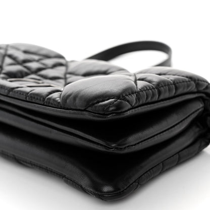 Christian Dior Calfskin Macrocannage Mini Caro Bag Black 10 of 10