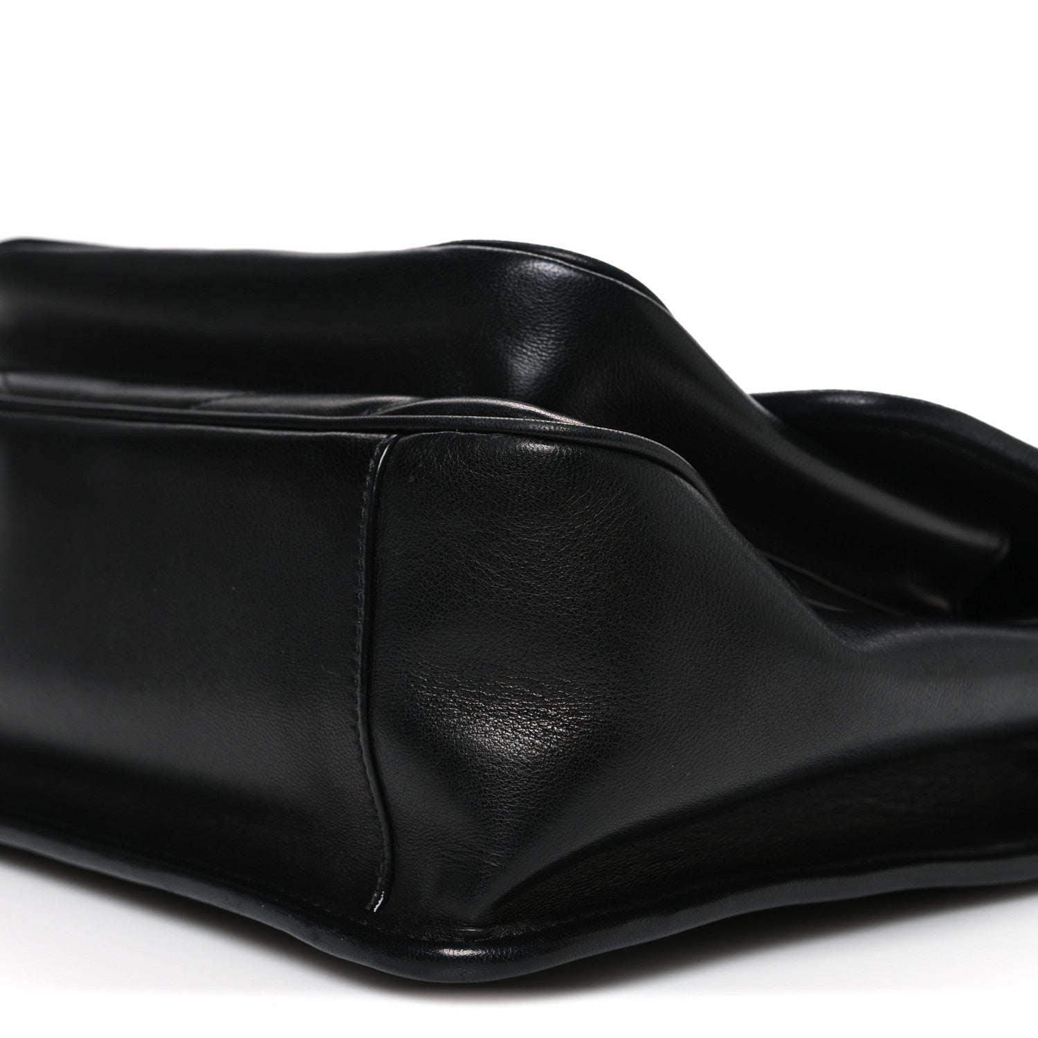 Saint Laurent Crinkled Calfskin Matelasse Monogram Medium Niki Chain Satchel Black 10 of 10