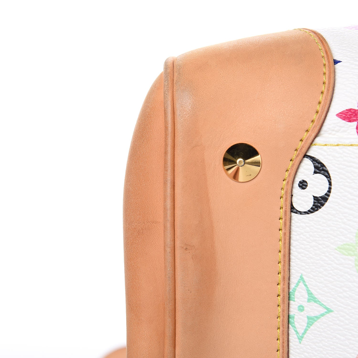 Louis Vuitton Monogram Multicolor Courtney MM White 10 of 12