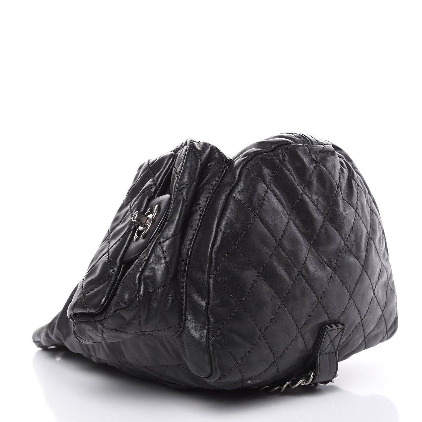 Calfskin Large Backpack Is Back Black