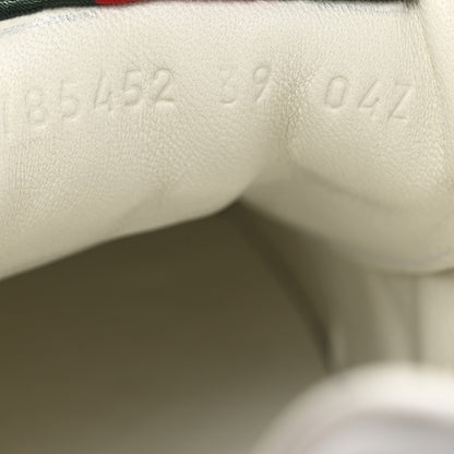 Gucci Calfskin GG Monogram Re-Web Womens Sneakers 39 White Beige Ebony 9 of 9