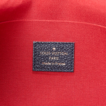 Louis Vuitton Empreinte Pochette Felicie Chain Wallet Marine Rouge 7 of 15