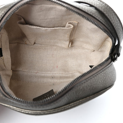 Gucci Metallic Pebbled Calfskin Small Soho Disco Bag Sasso 6 of 10