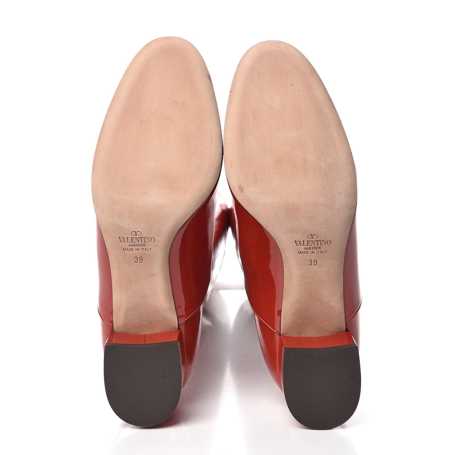 Valentino Garavani Patent Over The Knee High Boots 39 Rosso Valentino 5 of 9