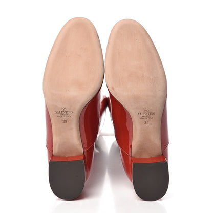 Valentino Garavani Patent Over The Knee High Boots 39 Rosso Valentino 5 of 9