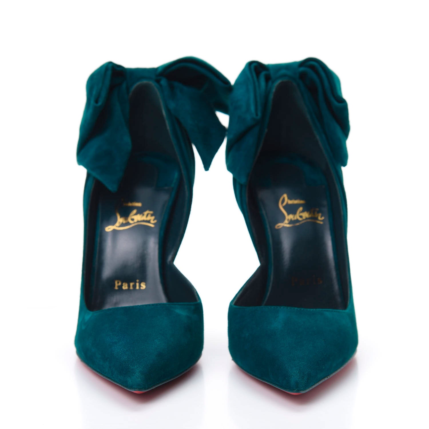 Christian Louboutin Suede Rabakate 100 Pumps 38.5 2 of 13
