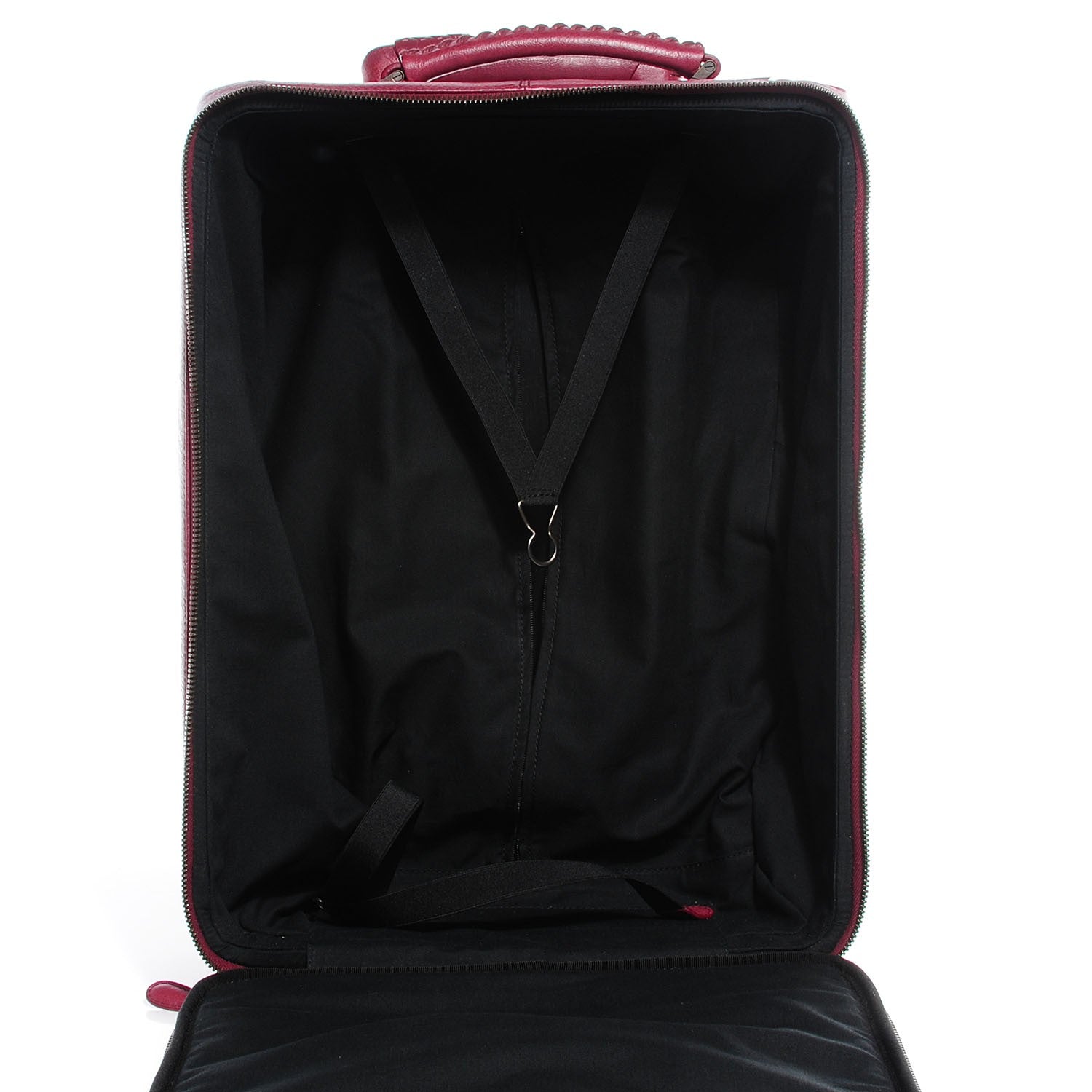 Balenciaga Agneau Classic Hardware Voyage Carry On Trolley Cassis 5 of 8