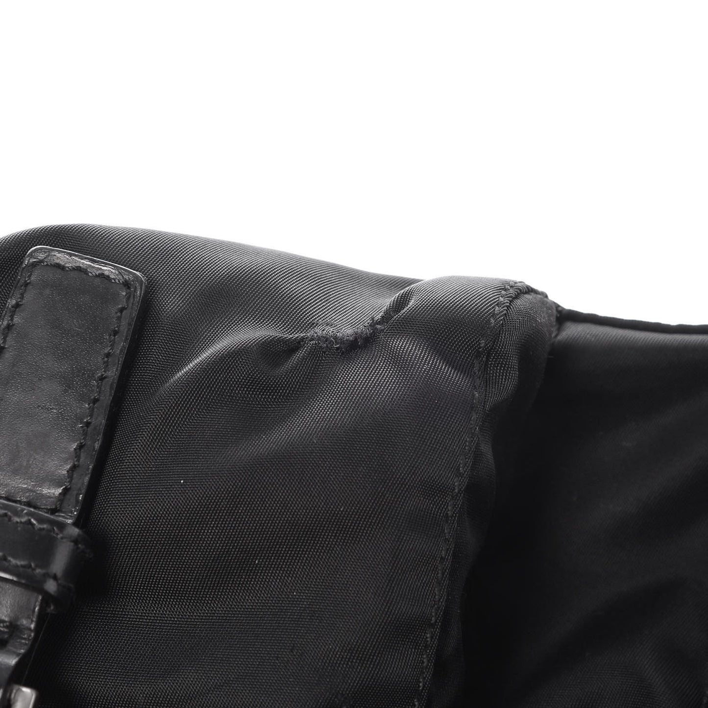 Nylon Vela Medium Backpack Black