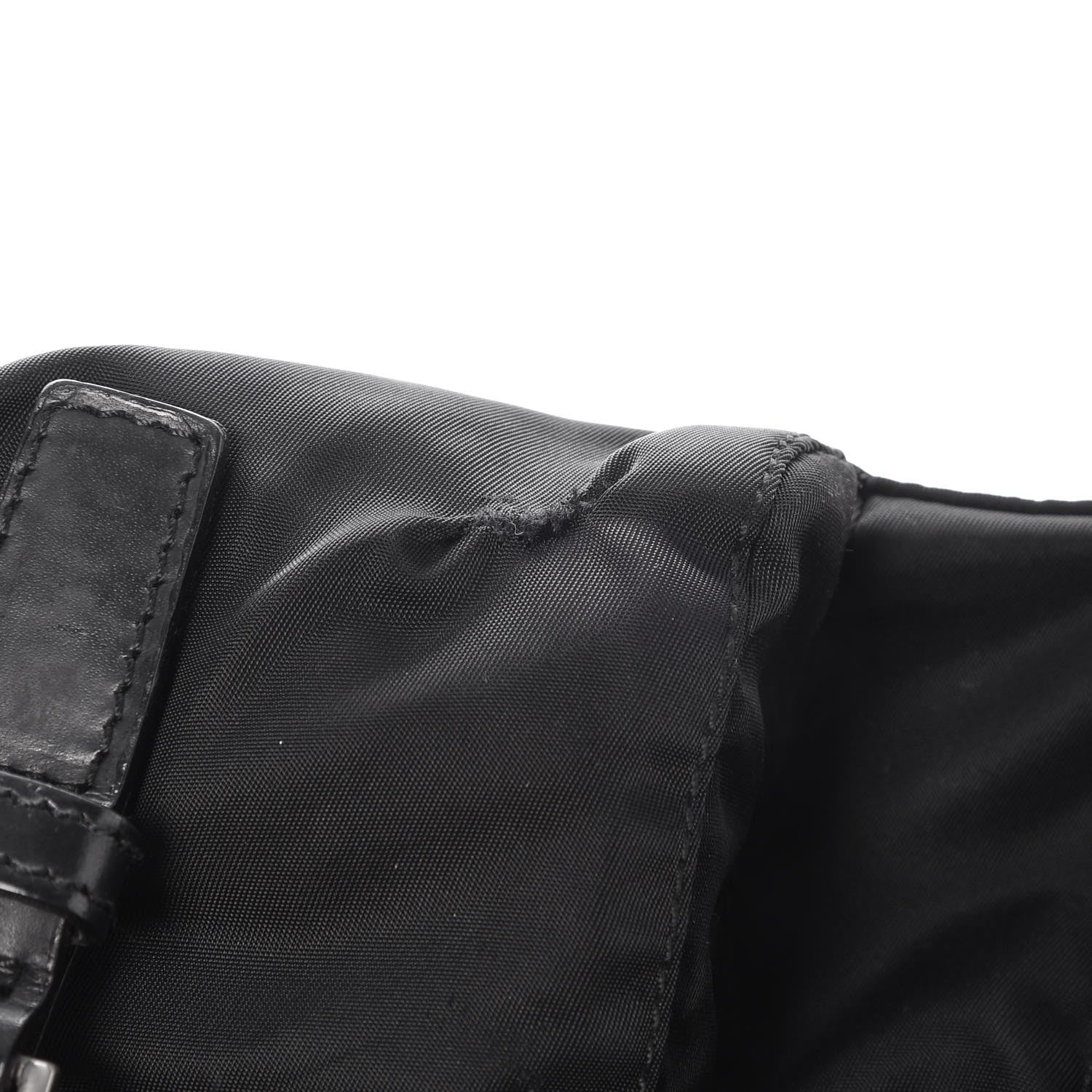 Prada Nylon Vela Medium Backpack Black 14 of 14