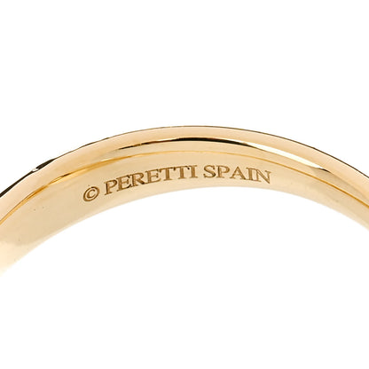 Tiffany 18K Yellow Gold Mini Elsa Peretti Bean Ring 51 5.75 5 of 5