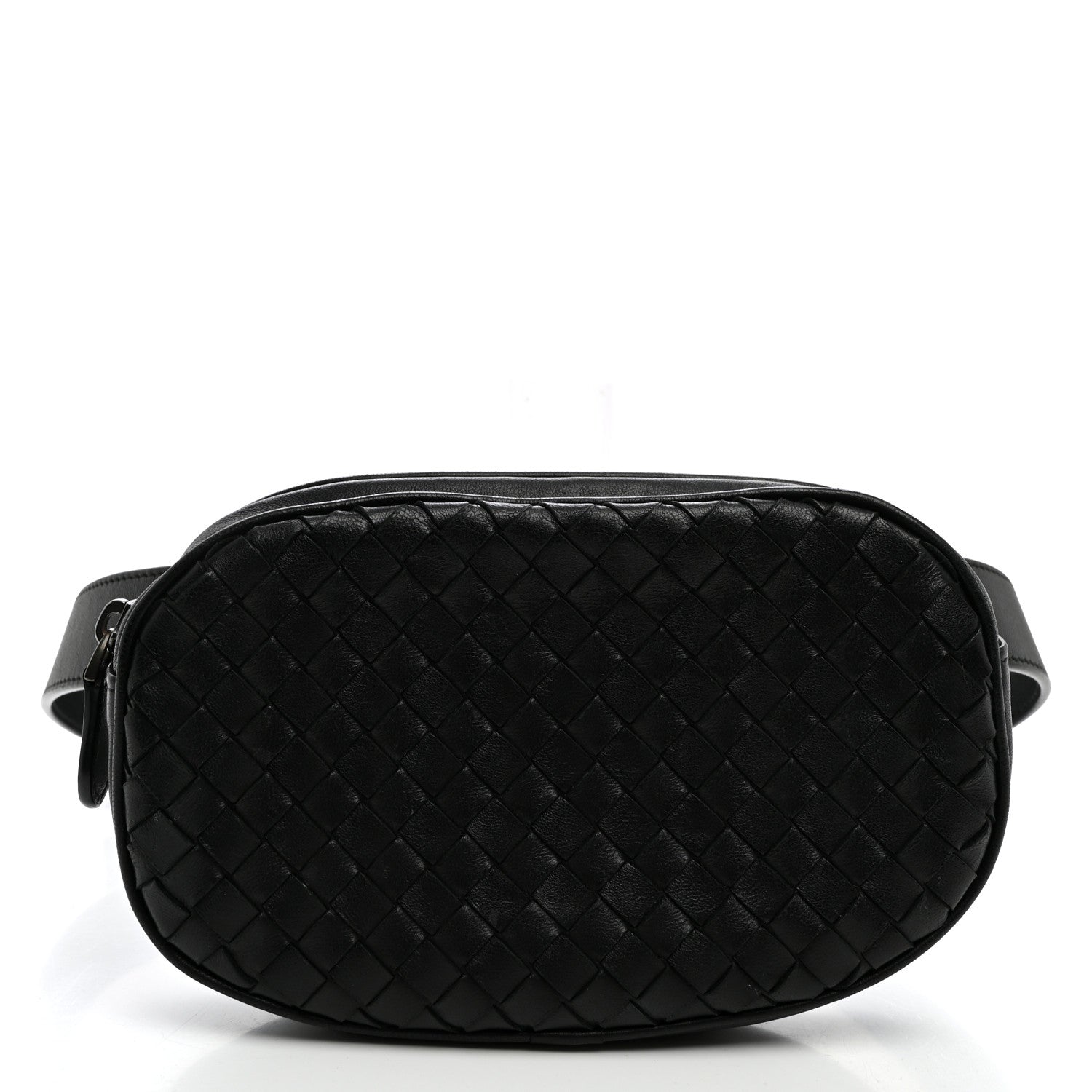 Bottega Veneta Nappa Intrecciato Belt Bag Black 1 of 9