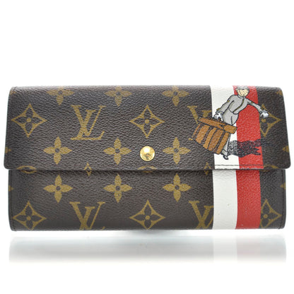 Louis Vuitton Monogram Groom Sarah Wallet 1 of 8