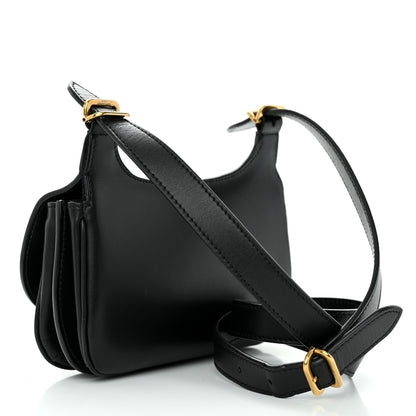 Saint Laurent Smooth Calfskin Small Charlie Shoulder Bag Black 3 of 11