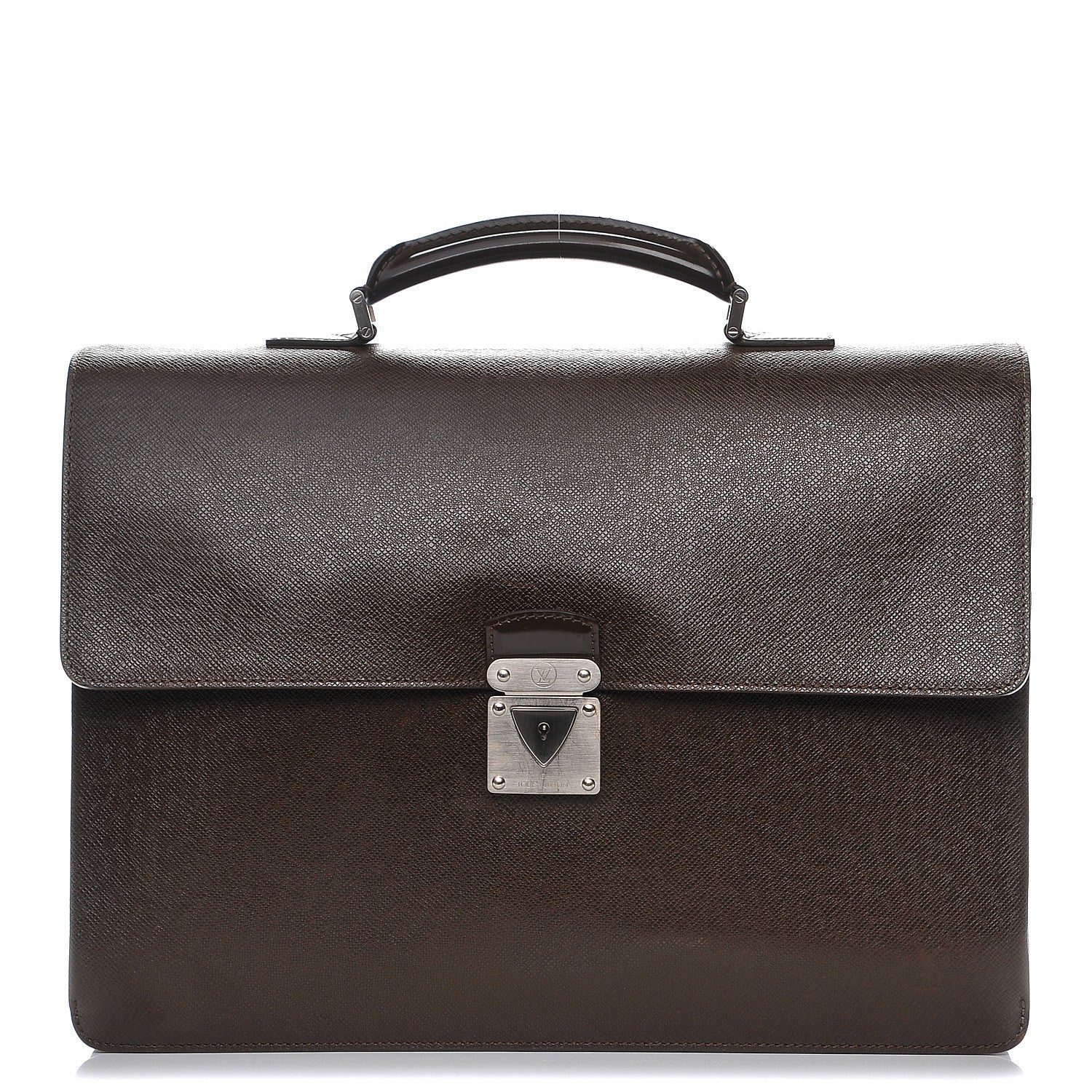 Louis Vuitton Taiga Robusto 1 Compartment Briefcase Grizzli 1 of 7