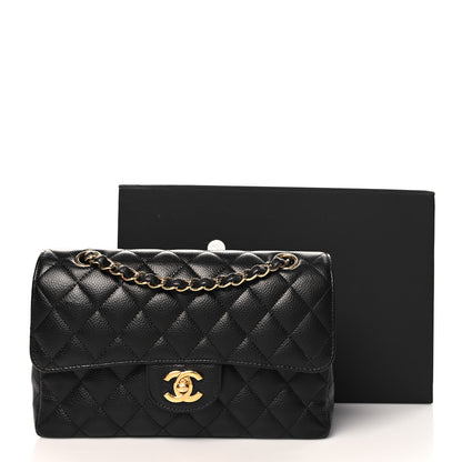 Chanel Caviar Quilted Small Double Flap Black 11 of 11